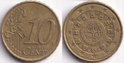 Португалия 10 евроцентов 2003
