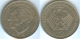 Германия 2 Марки 1980 J