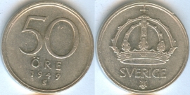 Швеция 50 Эре 1949