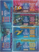 Индийский океан набор 12 банкнот (старая цена 960р)