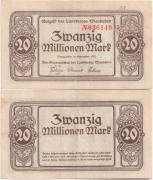 Германия 20000000 Марок 1923