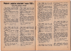 Ленинградская программа конских испытаний 6 марта 1938 № 1066 (24)