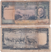 Ангола 1000 Эскудо 1970