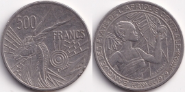 Центральная Африка 500 Франков 1979