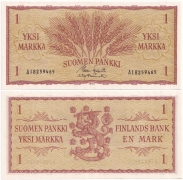 Финляндия 1 Марка 1963