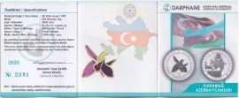 Турция 20 Лир 2020 Карабах