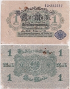 Германия 1 Марка 1914