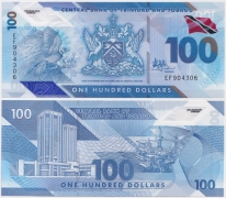 Тринидад и Тобаго 100 Долларов 2019 Пресс