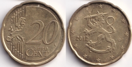 Финляндия 20 евроцентов 2012