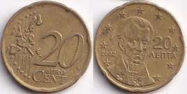 Греция 20 евроцентов 2002