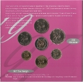 Набор - Гонконг 7 монет 1997