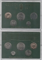 Набор - Норвегия 5 монет 1984