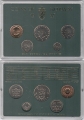 Набор - Норвегия 5 монет 1987