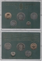 Набор - Норвегия 5 монет 1988