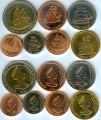 Набор - Тристан-да-Кунья 7 монет 2008 острова Столтенхоф