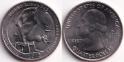 США 25 центов 2013 D Национальный мемориал Гора Рашмор