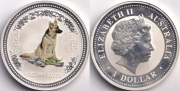 Австралия 1 Доллар 2006 год Собаки