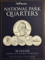 Альбом для монет США 25 центов (Национальные парки) на 60 монет 2010-2021
