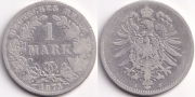 Германия 1 Марка 1875 J