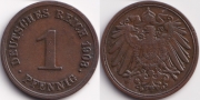 Германия 1 пфенниг 1903 G
