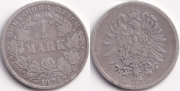 Германия 1 Марка 1874 D