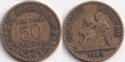 Франция 50 сантимов 1923