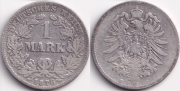 Германия 1 Марка 1876 G