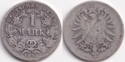 Германия 1 Марка 1874 G
