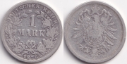 Германия 1 Марка 1876 F