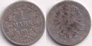 Германия 1 Марка 1881 D
