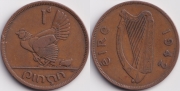 Ирландия 1 пенни 1942