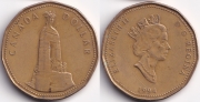 Канада 1 Доллар 1994 Военный мемориал