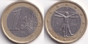 Италия 1 Евро 2002