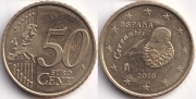 Испания 50 евроцентов 2016