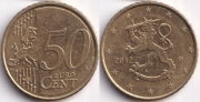 Финляндия 50 евроцентов 2012