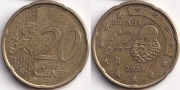 Испания 20 евроцентов 2007