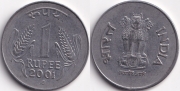 Индия 1 Рупия 2001