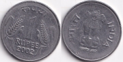 Индия 1 Рупия 2002