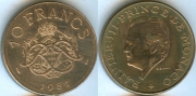 Монако 10 Франков 1981