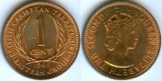 Британские Карибские территории 1 цент 1965