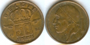 Бельгия 50 сантимов 1994 Belgie