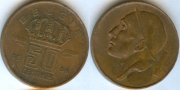 Бельгия 50 сантимов 1954 Belgiе