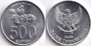 Индонезия 500 Рупий 2003 UNC