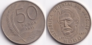 Уругвай 50 Песо 1971 Хосе Энрике Родо