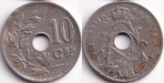 Бельгия 10 сантимов 1926