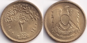 Египет 2 Пиастра 1980 (старая цена 40р)